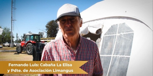 Fernando Luis, Presidente de la Asociación Limangus y Cabaña La Elisa